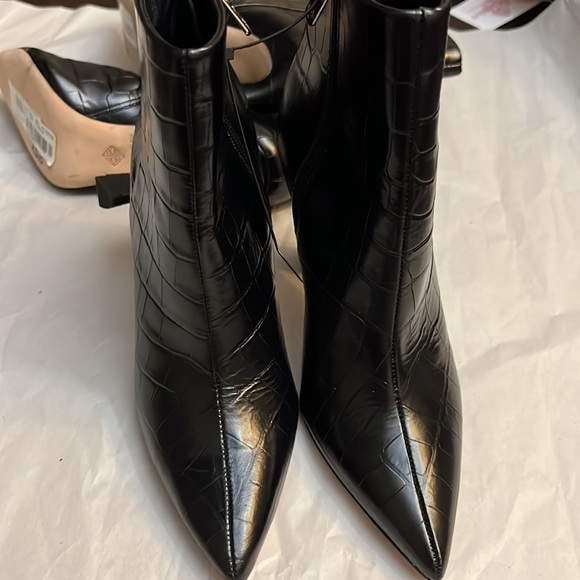 Antonio Melani
Gaby Crocodile Embossed Leather Dress Booties - Picture 3 of 8